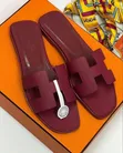 Hermes Takalmi Mata Burgundy Fata - Girman 40-44 - 1