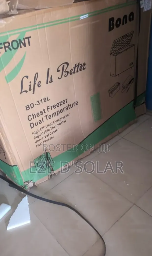 Bona 318 Litre Solar Chest Freezer - 1