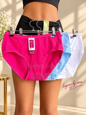 Women's Plus Size Panties - Stretchy Cotton Blend
