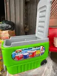 50L Insulated Heavy Duty Cooler Box with Wheels - 5