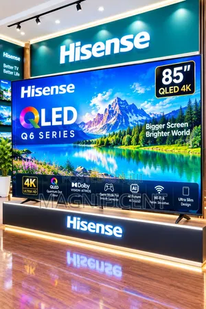 Hisense 85" QLED Smart TV Q6 Series UHD