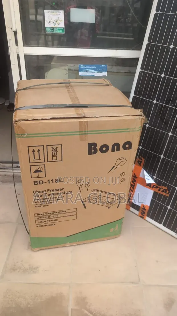 118 Litre Bona Solar Freezer - Brand New - 1