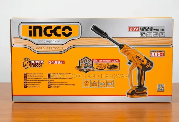 Ingco 20V Pressure Washer - 1