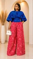 The Power Set Two Piece Ankara Outfit - 5