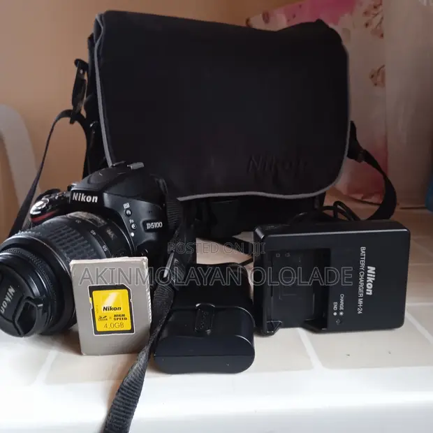 Nikon D5100 DSLR Kamara da 18-55mm Kit Lens - 1