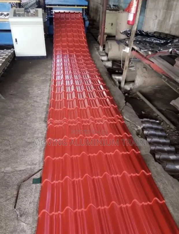 55' Steptiles Aluminum Roofing Sheets - 1