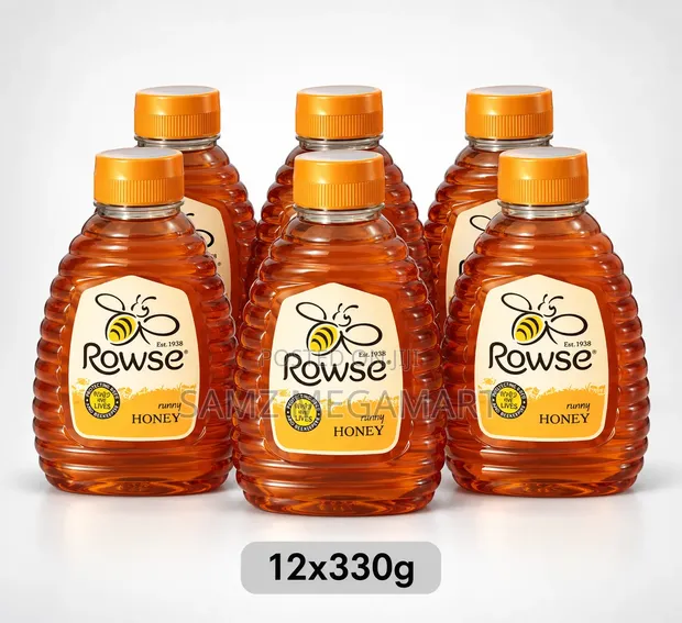 Rowse Squeezy Runny Honey 12x330g - 1