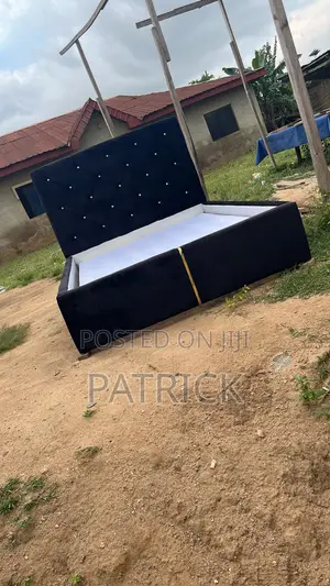 Brand New Standard Blue Bed Frame