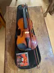Fairly Used Violin - Missing E String - 2