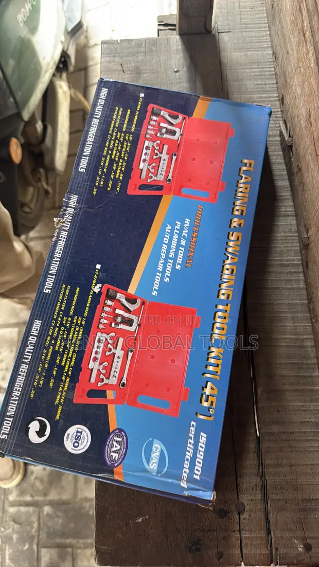 Professional 45-Piece HVAC Refrigeration Flare Tool Kit - 1