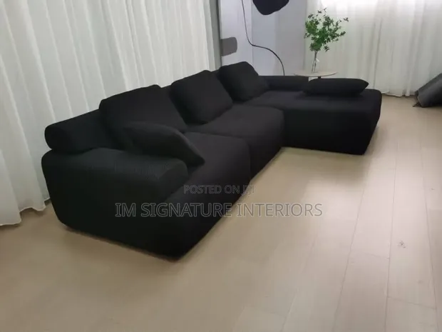 Imported L-Shaped Sofa - Brand New - 1