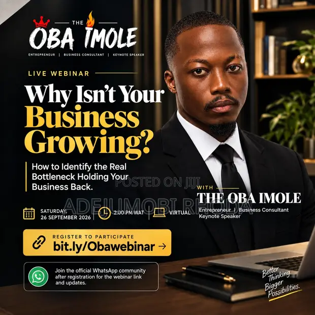 Business Growth Webinar by The Oba Imole - 1