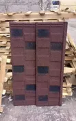 Red and Black Shingle Roofing Sheets - 2