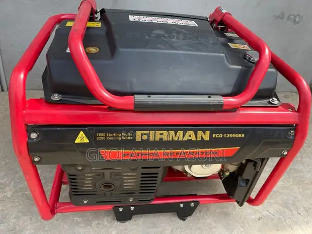 Used Firman Eco Petrol Generator 9000W - 1