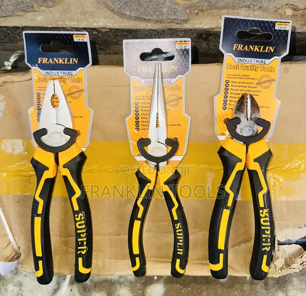 Super Franklin Combination Pliers, Cutter & Long Nose - 1