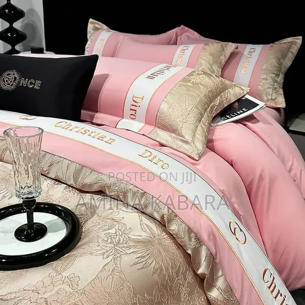 Chanel Coco 6x6 Duvet Set 4pcs - Bedsheet Pillowcases - 1
