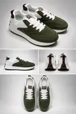 KickForge Urban Olive Sneakers - Size 44 - 2