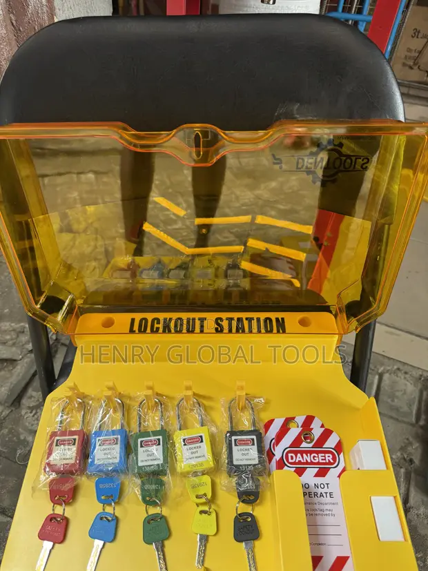 LOTO Lockout Station - Kit Ɗaukar Tsaro - 1