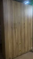 3-Door HDF Wardrobe with 2 Drawers - Home Interiors - 2