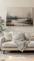 Frameless Landscape Canvas Wall Art - 3