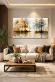 Frameless Landscape Canvas Wall Art - 4