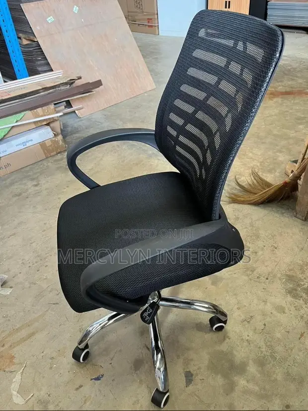 Boss Office Products Swivel Mesh Chair - Brand New - 1