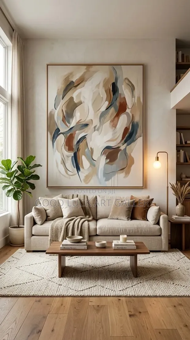 Modern Shapes Canvas Print - Zane Mai Girma da Aka Zana - 1
