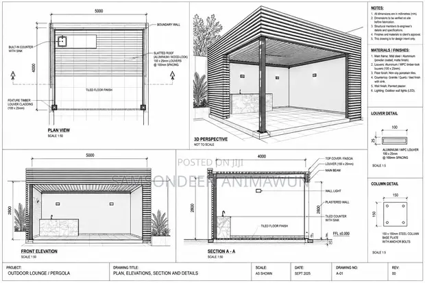 Custom Pergola Installation | Lagos & Nationwide - 1