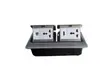 Akt 13 Amps Double Floor Socket - 1