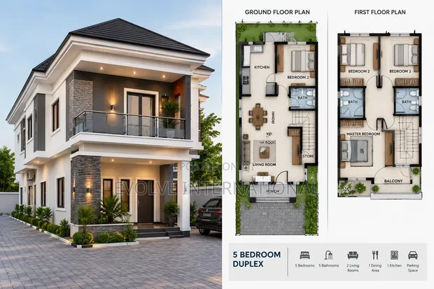 Modern Building Architectural Drawings - 1
