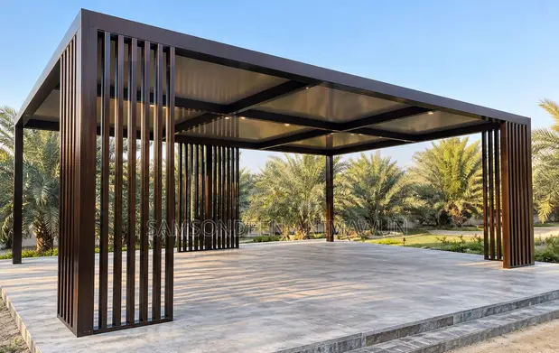 Modern Carport Pergola | Tsarin Waje Mai Inganci - 1