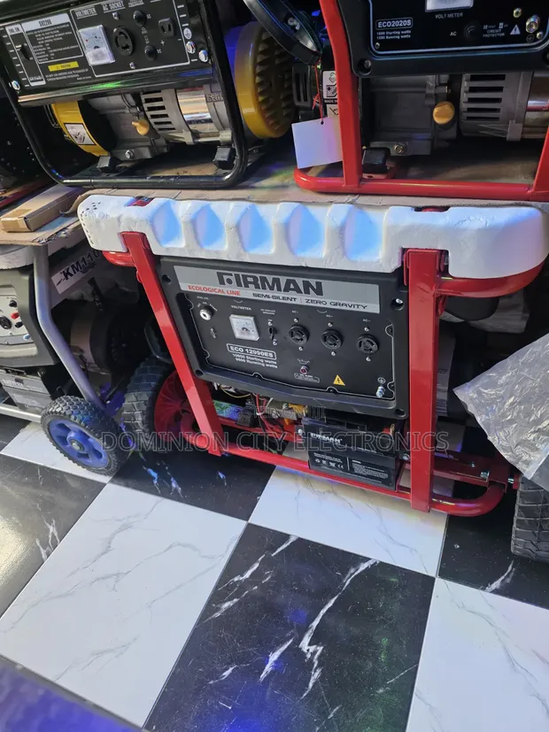 Brand New Firman 10kva Petrol Generator Eco12990E2 - 1