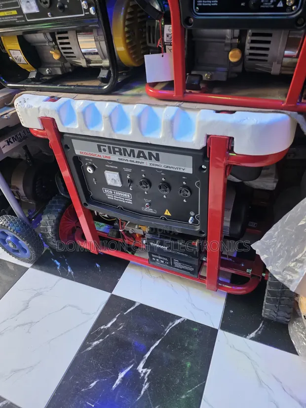Firman 10kva Petrol Generator Eco12990E2 (100% Copper Coil) - 1