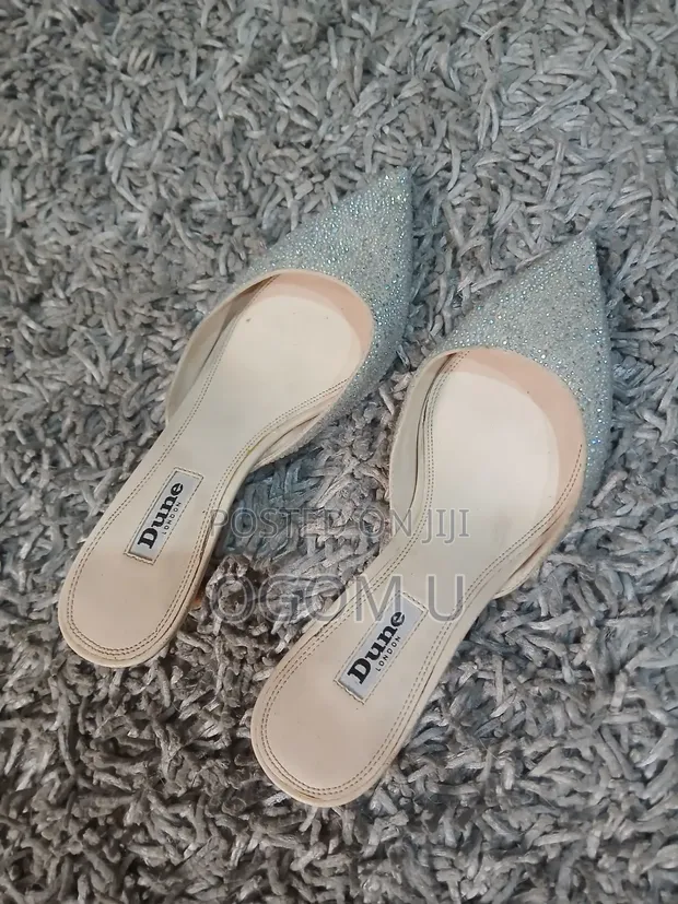 Dune London Kitten Heel Mules - Size 39 - 1