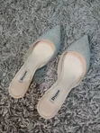 Dune London Kitten Heel Mules - Size 39 - 1
