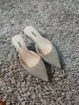 Dune London Kitten Heel Mules - Size 39 - 4