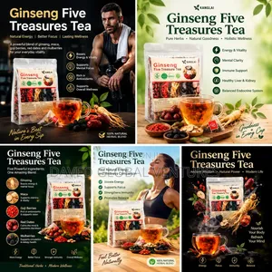 Ginseng Five Treasure Tea - Boost Stamina