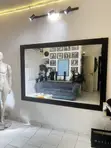 Babban Madubi Mai Tsawon Jiki Baki - 3