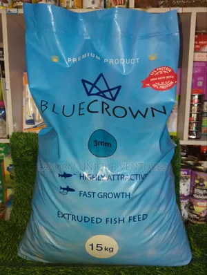 Blue Crown 3mm Fish Feed - 15kg