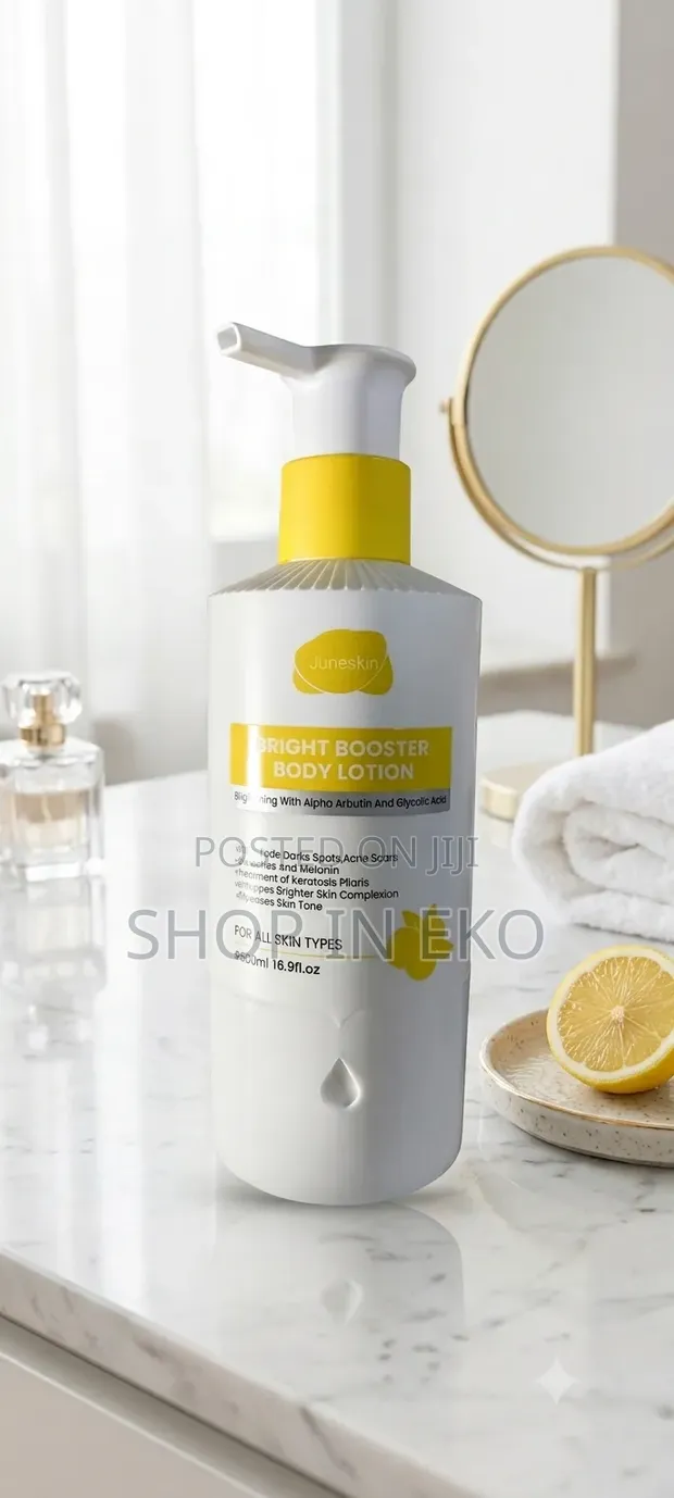 Juneskin Bright Booster Body Lotion with Alpha Arbutin - 500ml - 1