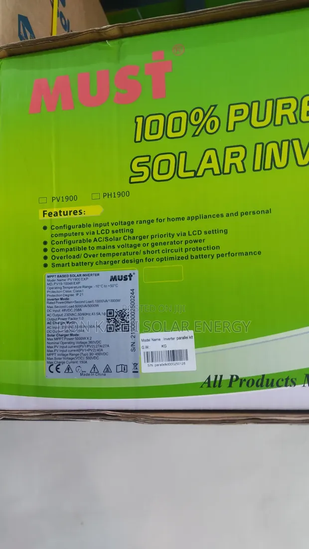 10kva 48v Must Hybrid Solar Inverter - 1