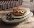 Modern 3-Layer Rotating Center Table - 5