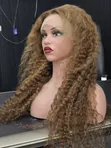 Full Frontal Piano Deep 24 Inches Wig - 1