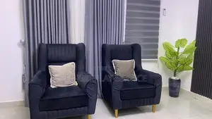 Home Interiors 7-Seater Sofa Set - Gray Velvet