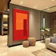 Canvas Wall Abstract Artworks with Wooden Frame - 1