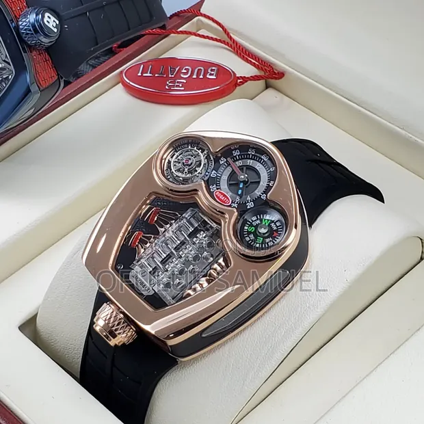 High Quality Bugatti Mechanical Wristwatch - 1