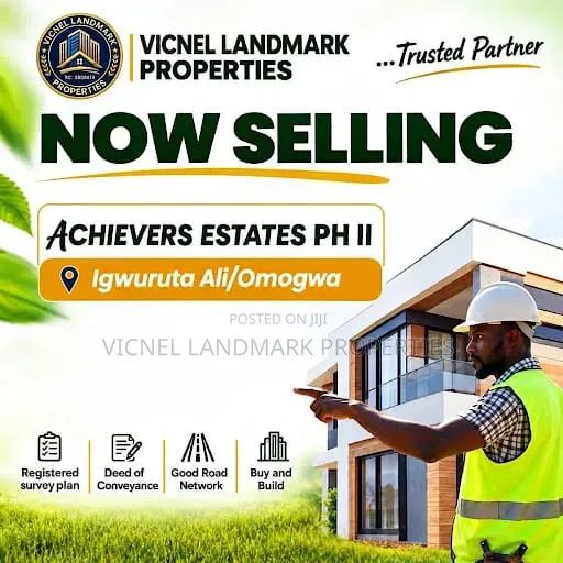 Achievers Estates 2 Land for Sale, Igwuruta Ali/Omagwa - 1