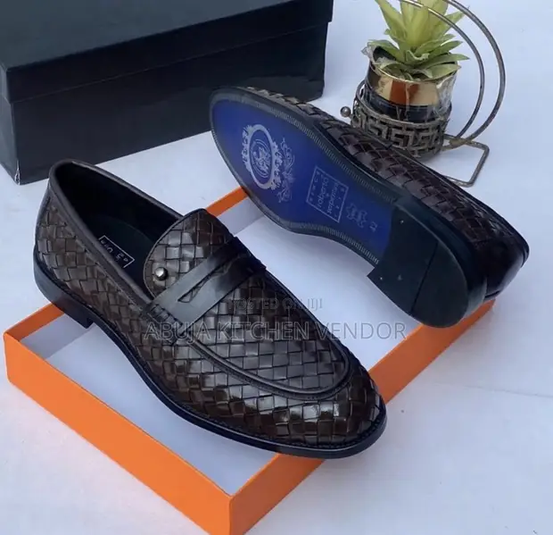Roberto Serpentini Leather Flats Shoes - Men's - 1