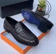 Roberto Serpentini Leather Flats Shoes - Men's - 1