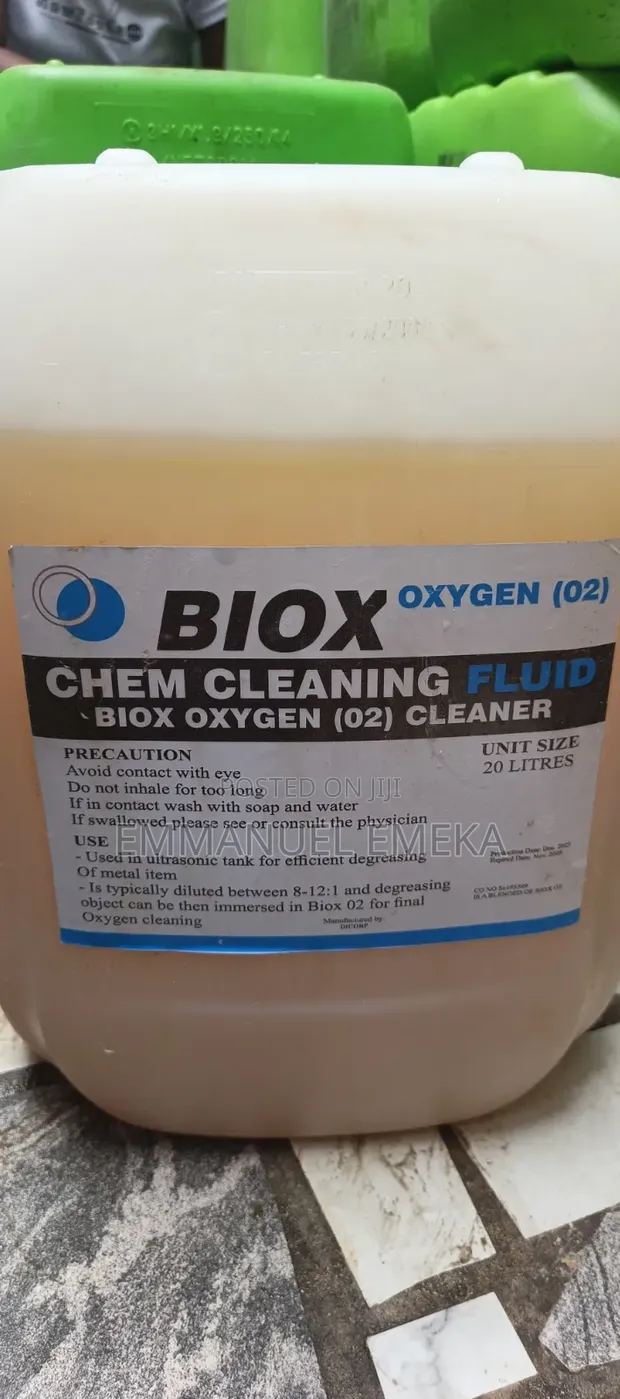 Biox Oxygen (O2) Chem Cleaning Fluid 20L - 1